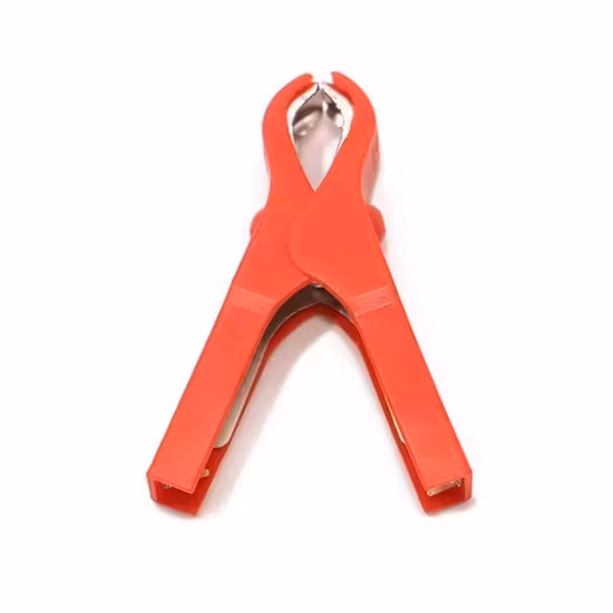 High Quality 24mm Metal Snake Spring Clip with Plastic Cover