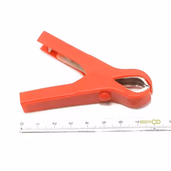 High Quality 24mm Metal Snake Spring Clip with Plastic Cover