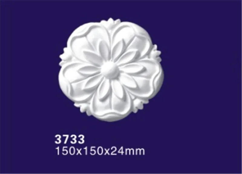 Decorative Polyurethane Ornaments / Onlays / Applique, Architectural PU Carved Ornaments