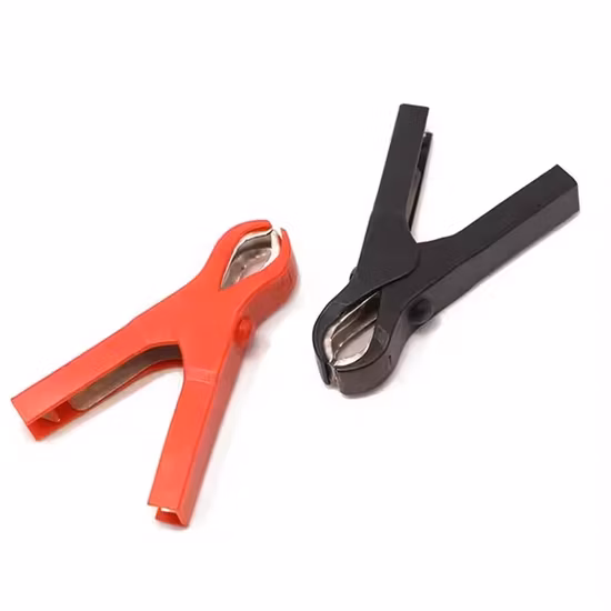 High Quality 24mm Metal Snake Spring Clip with Plastic Cover