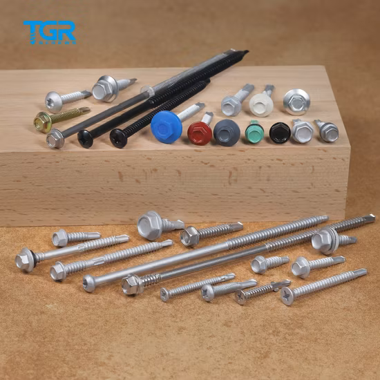 Self Drilling Screw Roofing Fasteners Bimetal Screw