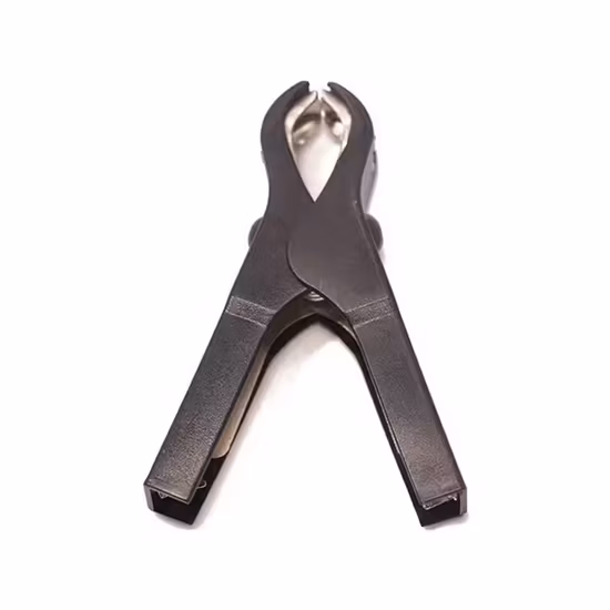 High Quality 24mm Metal Snake Spring Clip with Plastic Cover